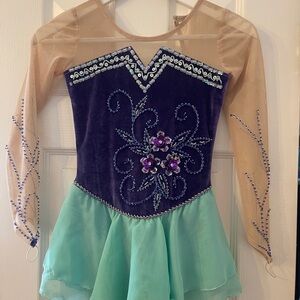 Kids Blue and Teal Costume Set